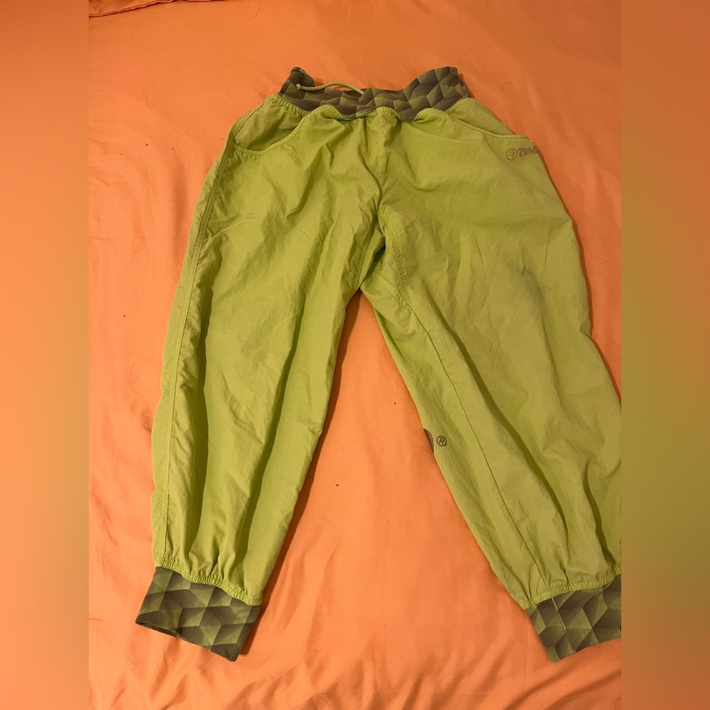 Original Zumba Green Cargo Pants